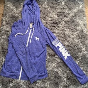VS PINK || Purple&White Jacket